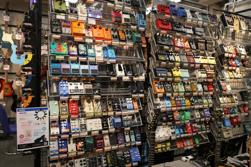 クロサワ楽器吉他山之效果器